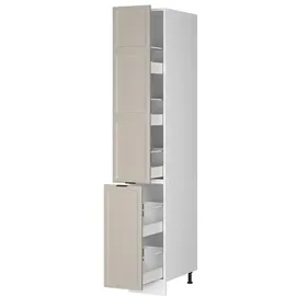 Vicco Apothekerschrank Fame-Line 30 x 206,8 x 58 cm Weiß