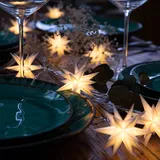 DecoTrend LED-Lichterkette Baby-Adventssterne