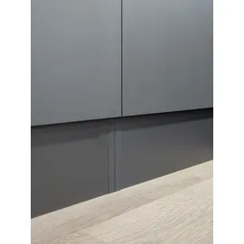 Respekta Winkelküche L-Form 370 cm grau