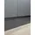Respekta Winkelküche L-Form 370 cm grau