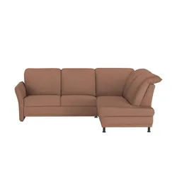 Polstermöbel Oelsa Ecksofa  Mallorca ¦ braun ¦ Maße (cm): B: 258 H: 92 T: 198.0