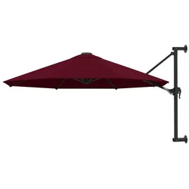 vidaXL Wandschirm 300 cm Burgunderrot