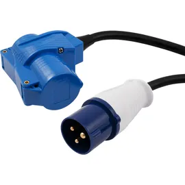 McPower CEE-Verlängerungskabel 10m H07RNG 3G2,5, 230V, IP44