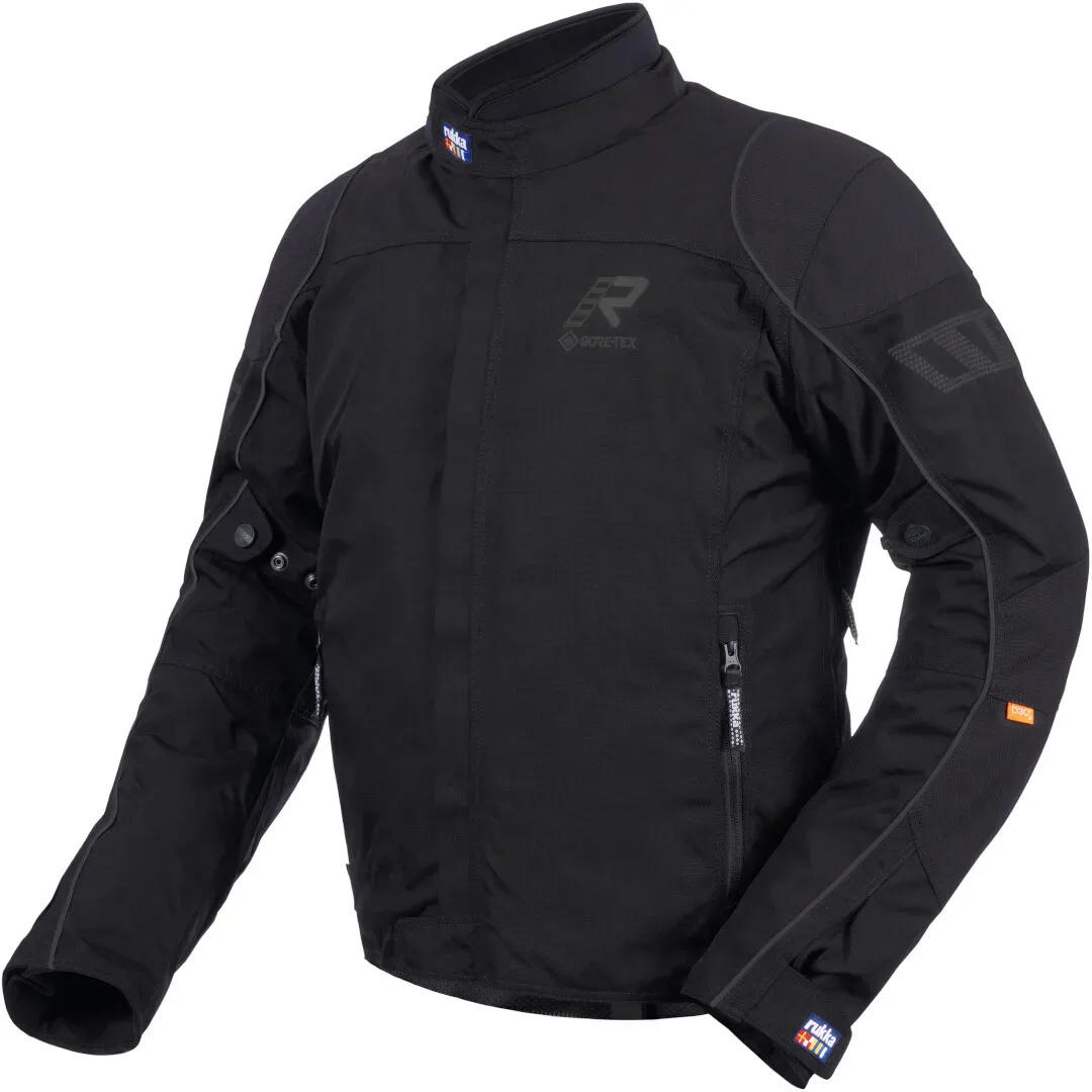Rukka Trave-R Motorrad Textiljacke, schwarz, Größe 52 für Männer