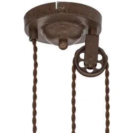 LINDBY Louisanne 1-flg. 35 cm rund braun