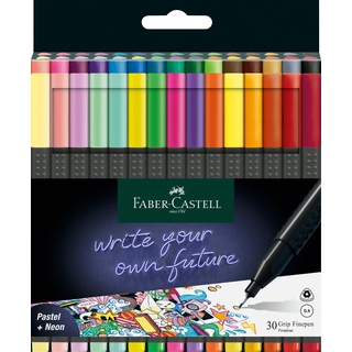 Faber-Castell Grip Fineliner farbsortiert 0,4 mm, 1 St.