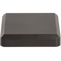 GROJA Pfostenkappe 7 x 7 cm Grau/Beige
