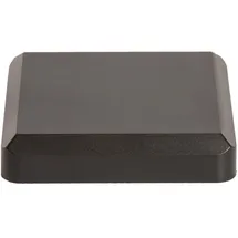 GROJA Pfostenkappe 7 x 7 cm Grau/Beige