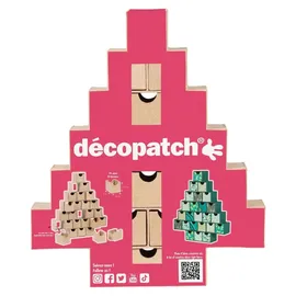 Décopatch Adventskalender Tannenbaumform 5x30x35 cm HD095C
