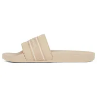 Tommy Hilfiger Damen Badeschuhe Poolslide With Webbing Elegant, Beige (Horseradish), 36