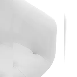 CLP Esszimmerstuhl Langford weiß/Kunstleder