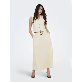 Jdy Maxirock Damen Meliert Beige 38