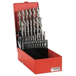 Sortiment Gefräste Bohrer Set, 19-teilig