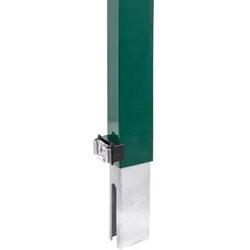 Gust. Alberts GmbH & Co. KG Zaunerhöhung Erhard inkl. Klemmlasche grün, 800 mm