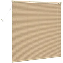 vidaXL Venetianer-Jalousie 150 x 130 cm Hellbraun