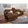 sit&more Ecksofa SIT & MORE "Cardoso L-Form", braun (cognac), B:264cm H:90cm T:162cm, Luxus-Microfaser 2 (100% Polyester);Luxus-Microfaser ALTARA NUBUCK (100% Polyester);Luxus-Microfaser 1 (100% Polyester), Sofas, Ecksofa, mit Federkern, wahlweise mit Bettfunktion