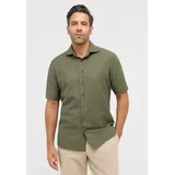 Eterna MODERN FIT Linen Shirt in khaki unifarben, khaki, 43