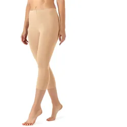 Leggings 3/4 aus Viskose MS10-144 - Sand - S