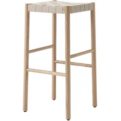 &Tradition Betty TK8 Barhocker, höhe 76 cm, eiche natur / gewebe natur