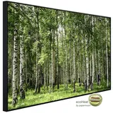 Papermoon Infrarotheizung Birkenwald 750 W bunt