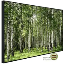 Papermoon Infrarotheizung Birkenwald 750 W bunt