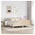 vidaXL Massivholzbett 180 x 200 cm Braun