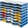 Styro Sortierstation Styrodoc Trio 24 Fächer H573xB723xT331mm Polystyrol grau/blau