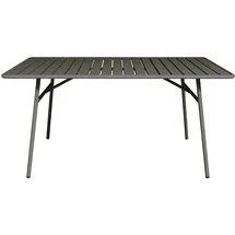 vente-unique Gartentisch 160 x 0 x 0 cm Anthrazitgrau