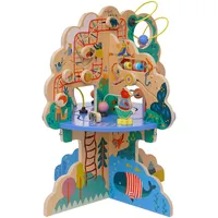 Manhattan Toy Playground Adventure Spielplatz-Abenteuer-Aktivitätszentrum aus Holz mit Segelflugzeugen,