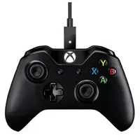 MICROSOFT XBOX ONE / PC Kabelgebundener Schwarzer Controller MICROSOFT