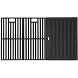 TAINO Grillplatte 6+1 Gusseisen rot