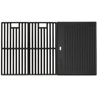 TAINO Grillplatte 6+1 Gusseisen rot