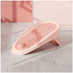 Chipolino Babybadewannen-Sitz Fancy Wanneneinlage Soft-Touch-Material rutschfest rosa