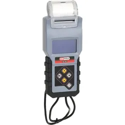 KS Tools 12V Digital-Batterie- und Ladesystemtester mit integriertem Drucker - 550.1646