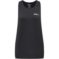 Jack Wolfskin Prelight Stride ärmelloses T-shirt - Black -