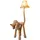 happy lamps - LED-Stehleuchte für Kinder BELLO LED/5,4W/230V Pudel - Beige/Braun