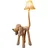happy lamps - LED-Stehleuchte für Kinder BELLO LED/5,4W/230V Pudel - Beige/Braun