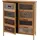 MCW Apothekerkommode 80 x 94 x 35 cm Weiß/Blau