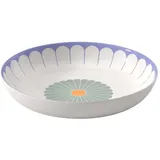 Villeroy & Boch - Fleur couleur Salatschüssel groß mehrfarbig, Spülmaschinenfest, Mikrowellensicher, Schüssel für Salat, Pasta und Obst, Große Schüssel, Servierschüssel groß, Schale, Premium Porzellan