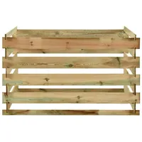 vidaXL 120x120x70 cm Kiefernholz Imprägniert
