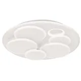 Fischer & Honsel Dots LED Deckenleuchte Fernbedienung und CCT, 21162