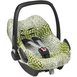 Meyco Baby Kindersitzbezug - Snake Avocado - Gruppe 0+ - Einzelpackung