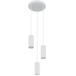 Pendelleuchte   , weiß , Maße (cm): B: 21 H: 120  Ø: 21