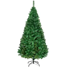 Costway Künstlicher Weihnachtsbaum Grün 210 cm