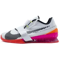 Nike Schuh Romaleos 4 Special Edition Crossfit Weightlifting US CN9662-100, Weiß Fuchsia, 45 EU Stretta - 45 EU Schmal