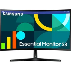 Samsung S36GD Essential Curved Monitor 27 Zoll, PC-Bildschirm mit VA-Panel, Full HD-Auflösung, 4 ms Reaktionszeit, Bildwiederholrate 100 Hz, Eco S...