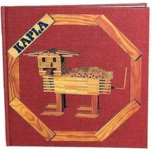 Kapla Buch Nr. 1 Tiere und verschiedene Konstruktionen (rot)