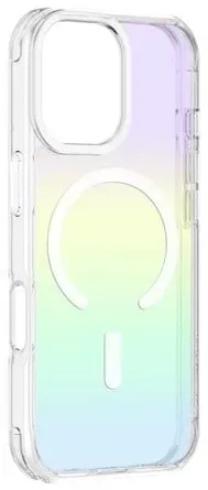 Minimal Mag case for iPhone 17 compatible with MagSafe rainbow - multicolor