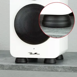 Dynavox Schwingungsdämpfer 4-er Set Silber