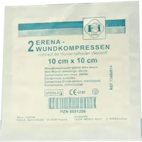 ERENA Verbandstoffe GmbH & Co. KG Vlies-Kompressen steril 10 x 10 cm 2 St